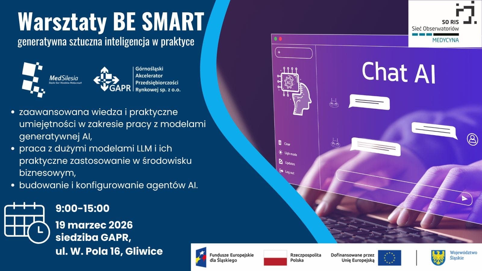 Warsztaty BE SMART o AI w biznesie