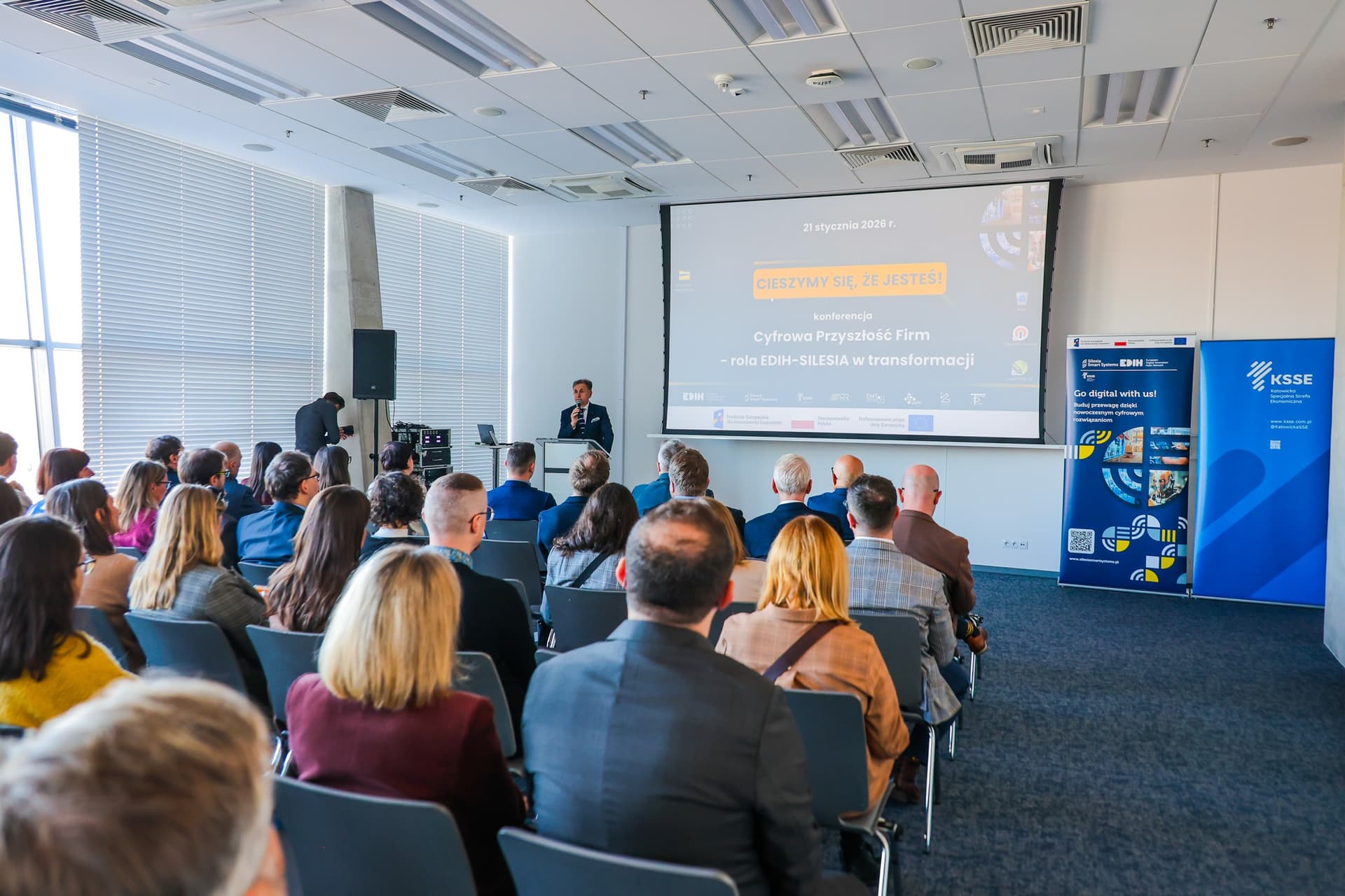 Konferencja „Cyfrowa przyszłość firm” — o transformacji z EDIH Silesia