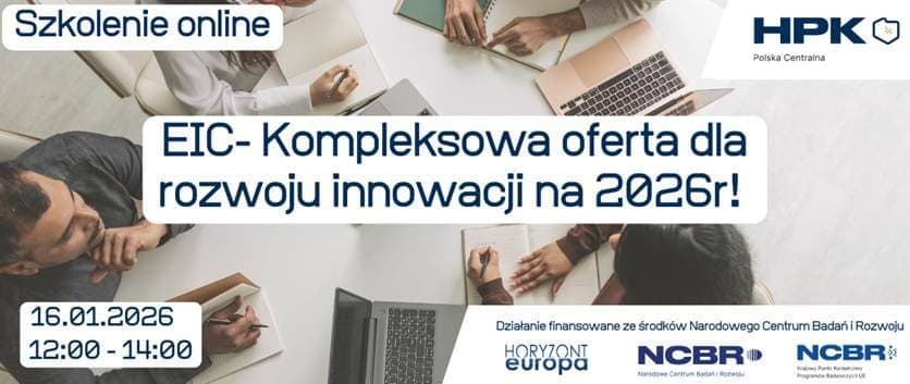 Wsparcie innowacji na poziomie europejskim — darmowe szkolenie online