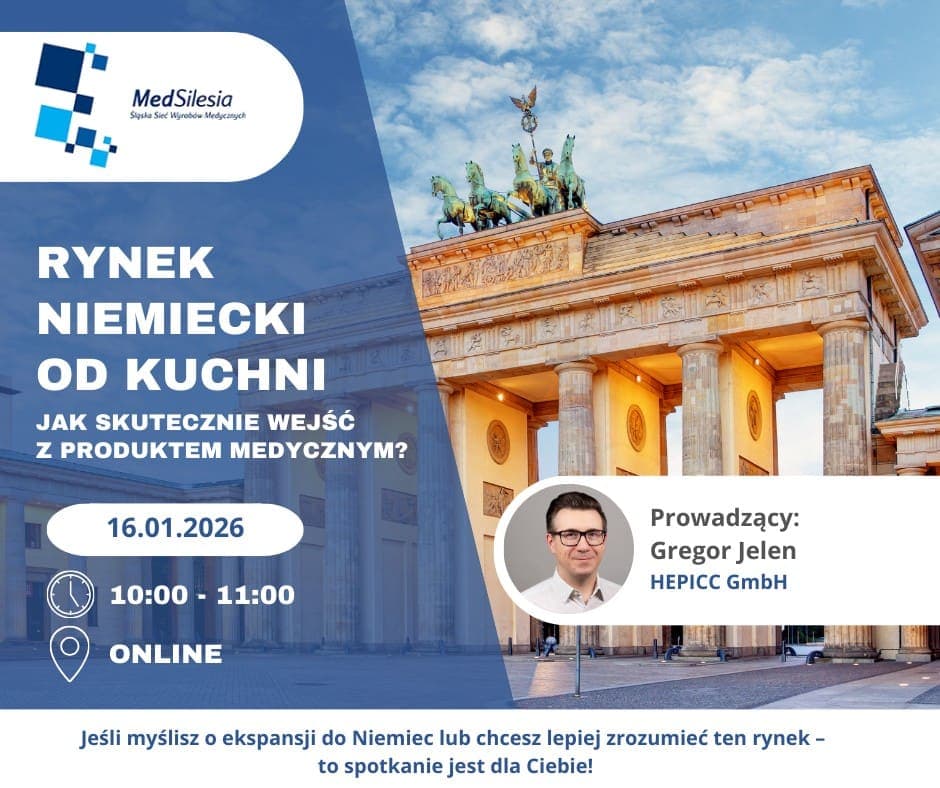 Rynek niemiecki od kuchni — spotkanie o ekspansji z wyrobami medycznymi